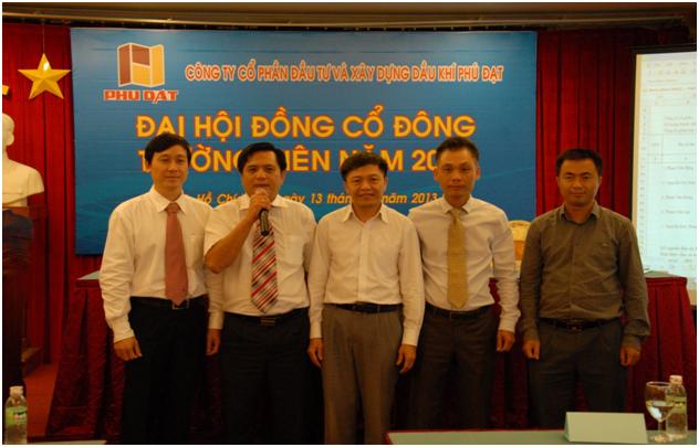 CÔNG TY PHÚ ĐẠT TỔ CHỨC THÀNH CÔNG ĐẠI HỘI ĐỔNG CỔ ĐÔNG THƯỜNG NIÊN NĂM 2014